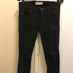 3 pairs of black denim